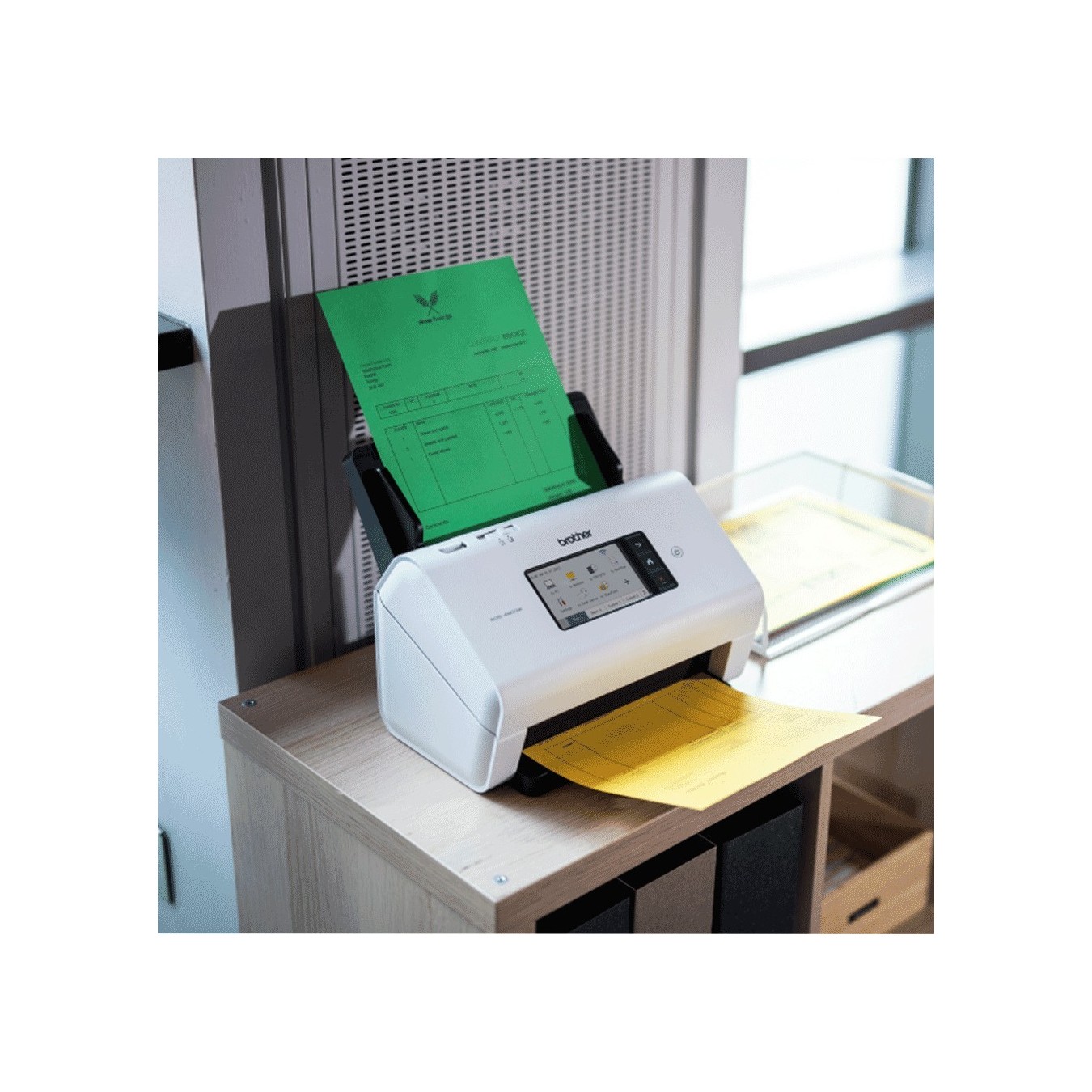 Brother Document Scanner - ADS-4900W - 60 pages per minute USB 3.0 LAN WLAN ADF Duplex — Buy in Cyprus with Fast Delivery