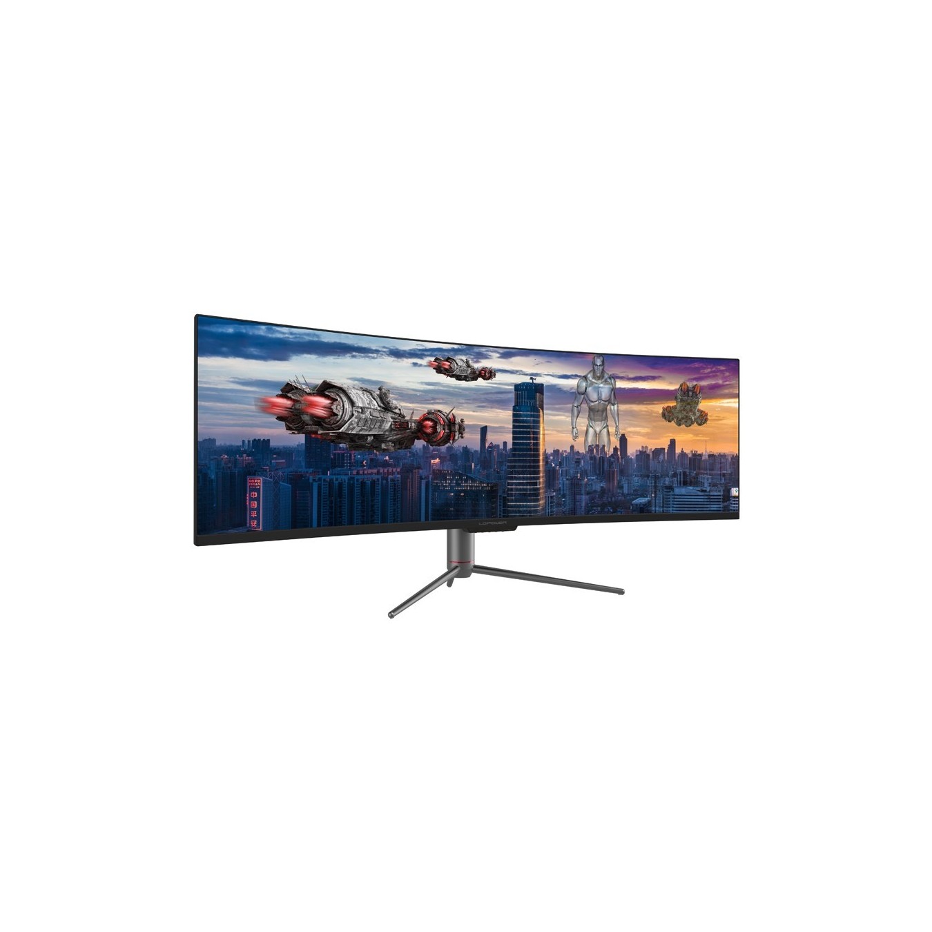 LC-Power 124.5cm (49') - LC-M49-DQHD-120-C-Q - VA+DP+HDMI — Buy in Cyprus with Fast Delivery