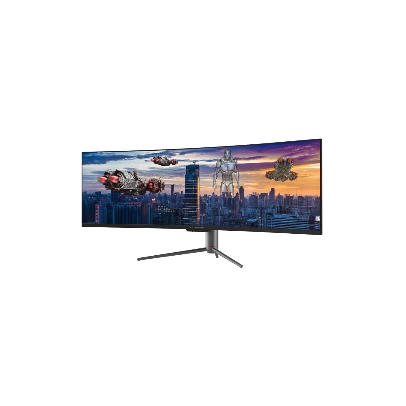 LC-Power 124.5cm (49') - LC-M49-DQHD-120-C-Q - VA+DP+HDMI — Buy in Cyprus with Fast Delivery