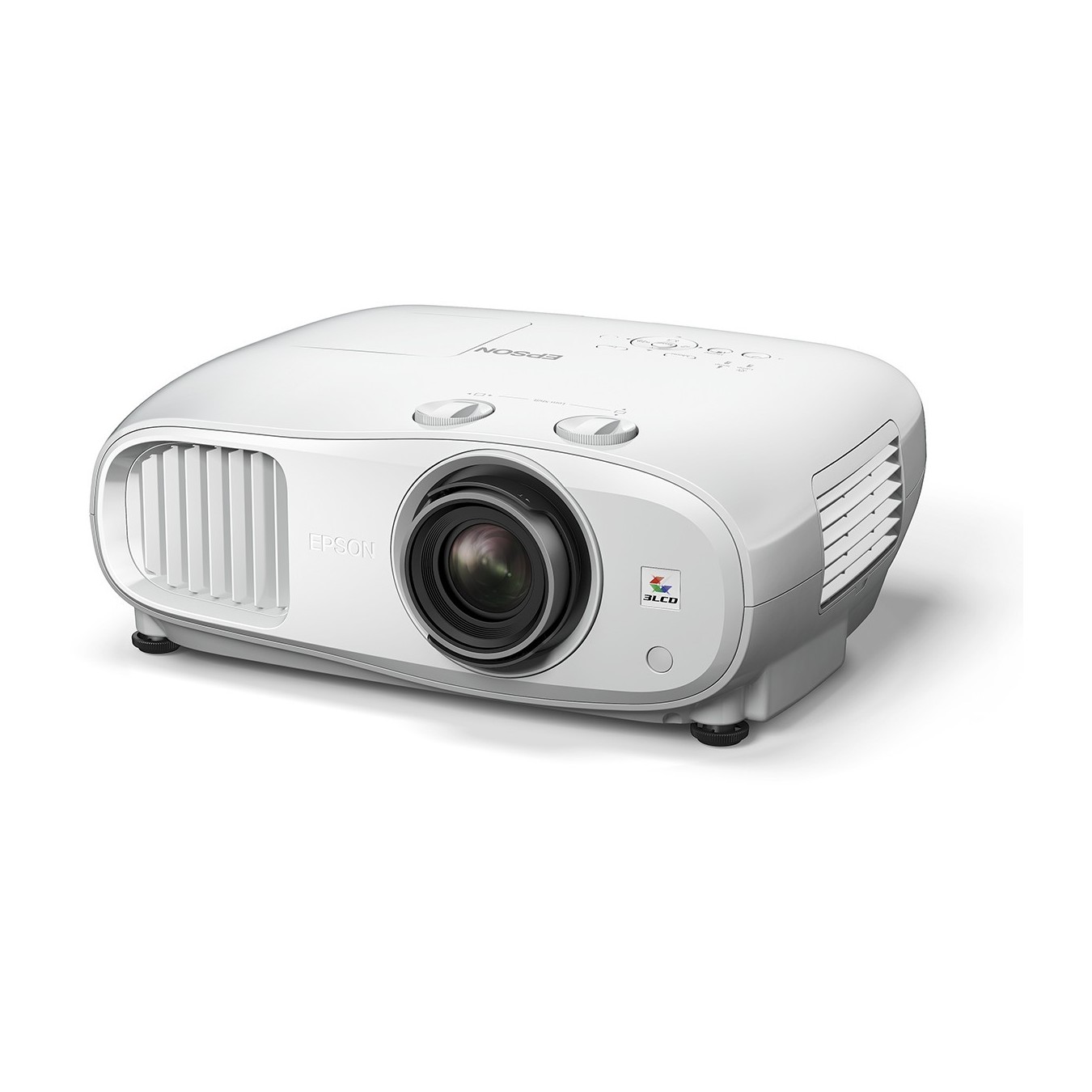 Epson - EH-TW7000 - (3840x2160) Epson 3000-Lumen 3-LCD 3D 16:9 2xUSB2.0-A USB2.0-MiniB 2xHDMI Bluetooth 4K PRO-UHD White 24-32dB