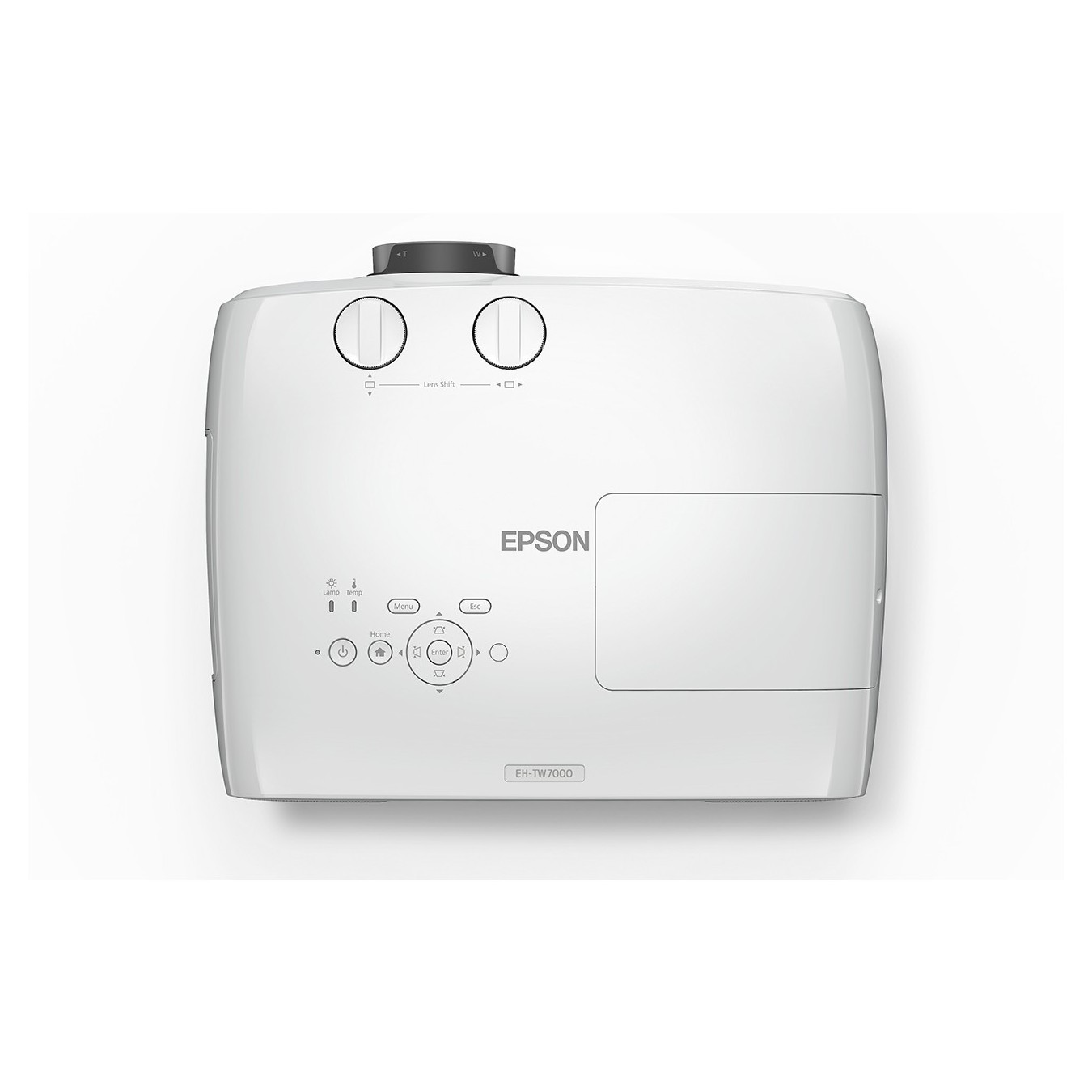 Epson - EH-TW7000 - (3840x2160) Epson 3000-Lumen 3-LCD 3D 16:9 2xUSB2.0-A USB2.0-MiniB 2xHDMI Bluetooth 4K PRO-UHD White 24-32dB