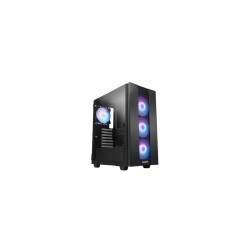 Buy CHIEFTEC Hunter 2 - GS-02B-OP - Black Mid Tower PC Case, Tempered Glass, 4×... in Cyprus, Nicosia, Limassol, Larnaka, Pafos
