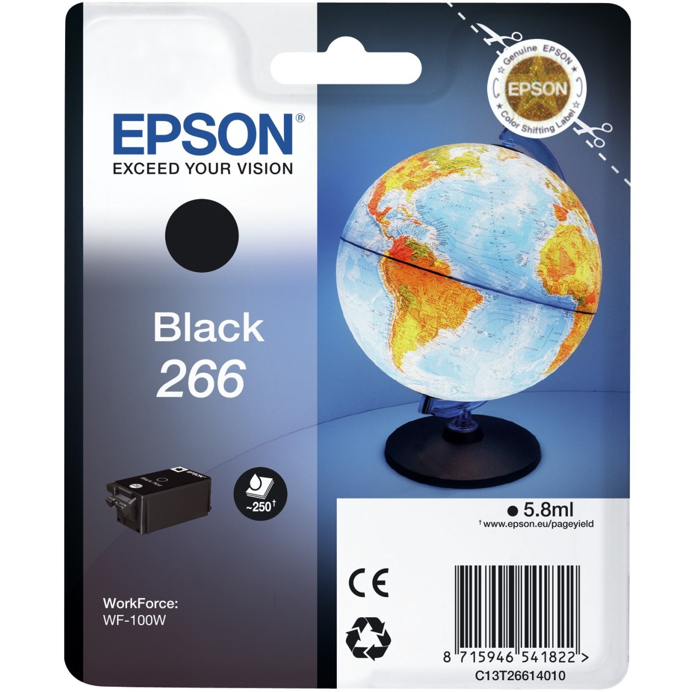 Epson 266 BK - C13T26614010 - BK — Buy in Cyprus with Fast Delivery