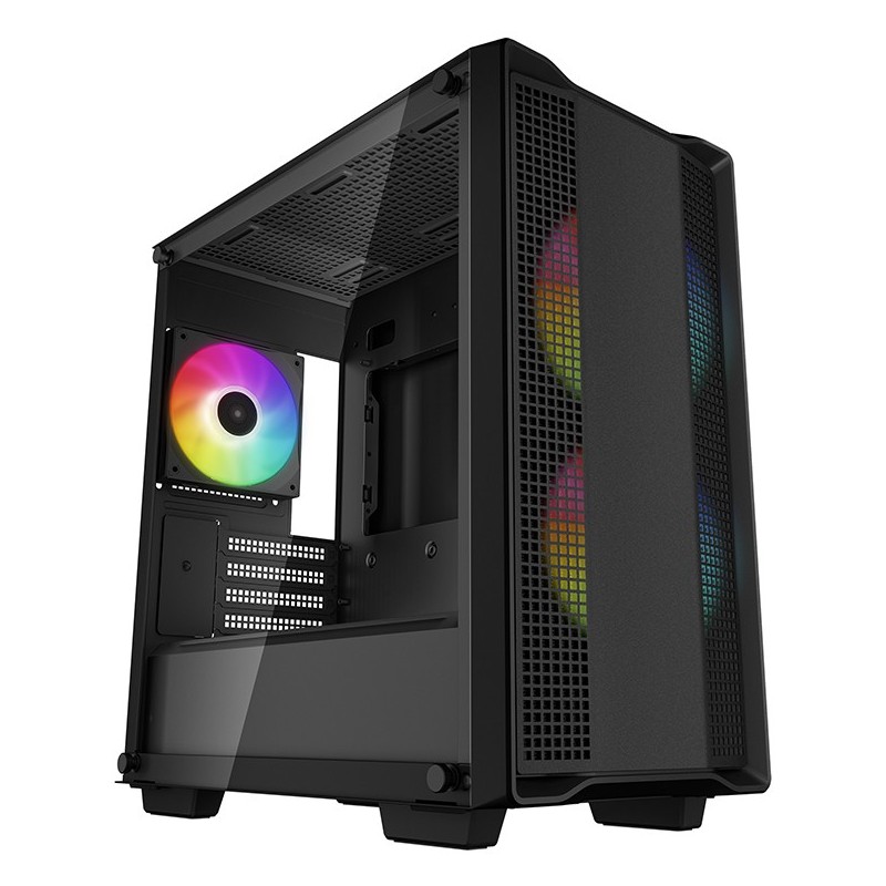 DeepCool CC360 ARGB Micro-ATX Mini Tower PC Case - Black — Buy in Cyprus with Fast Delivery