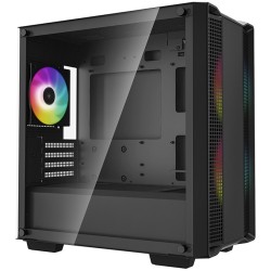 DeepCool CC360 ARGB Micro-ATX Mini Tower PC Case - Black — Buy in Cyprus with Fast Delivery