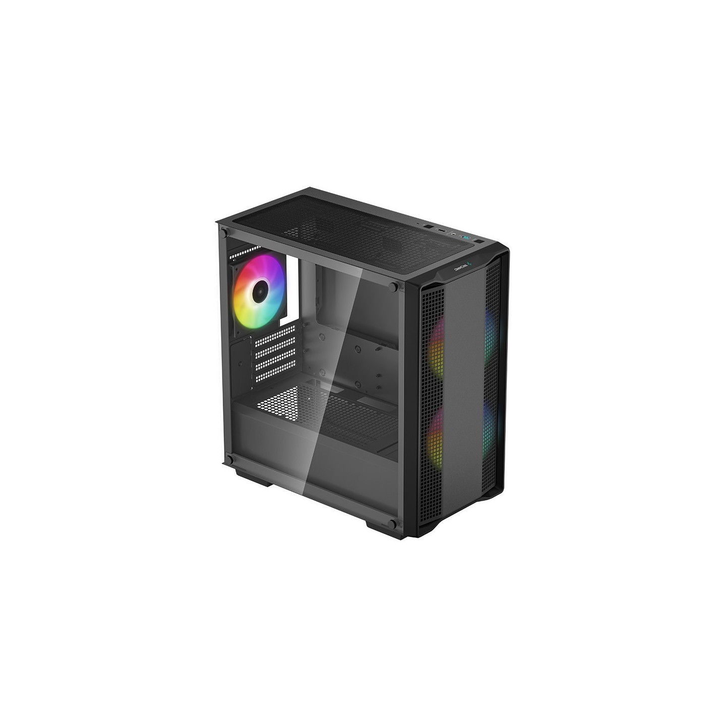 DeepCool CC360 ARGB Micro-ATX Mini Tower PC Case - Black — Buy in Cyprus with Fast Delivery