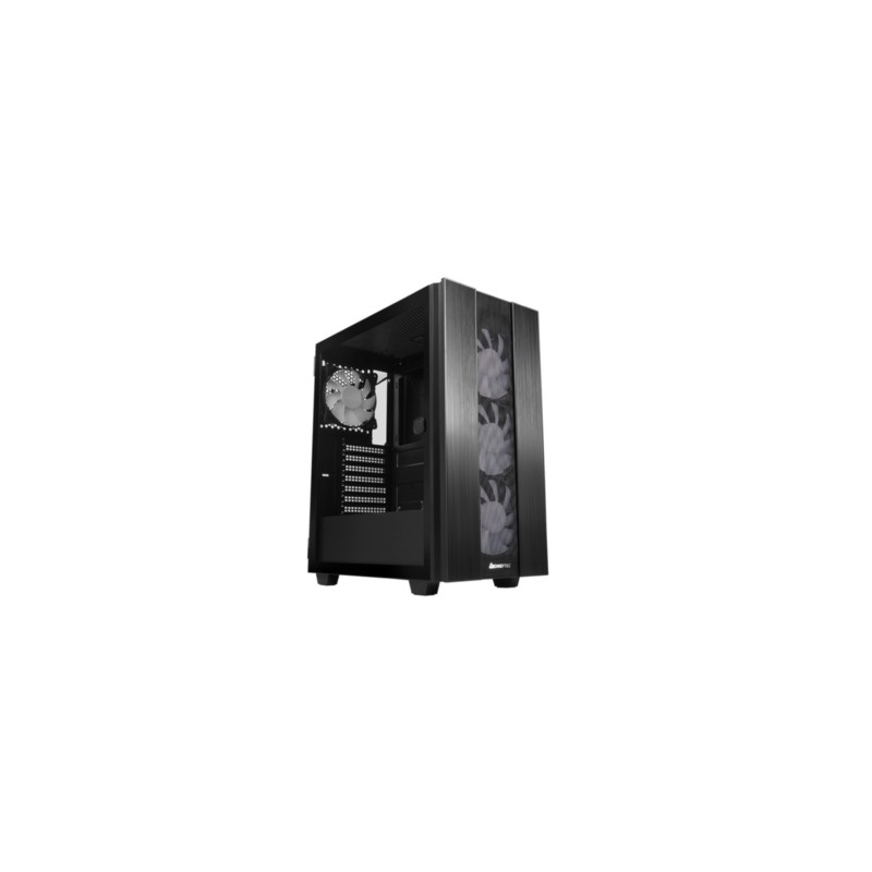 Buy CHIEFTEC Hunter 2 - GS-02B-OP - Black Mid Tower PC Case, Tempered Glass, 4×... in Cyprus, Nicosia, Limassol, Larnaka, Pafos