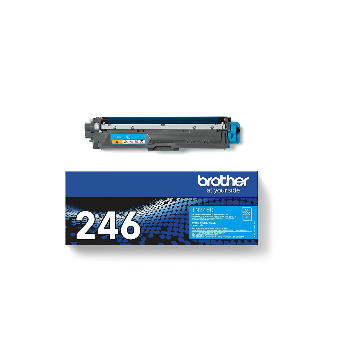 Brother Toner - TN-246C - Cyan up to 2,200 pages per ISO/IEC 19798 — Buy in Cyprus with Fast Delivery