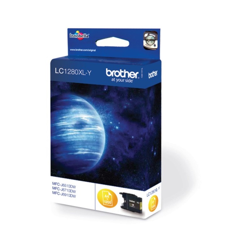 Buy Brother Ink - LC-1280XL - Yellow in Cyprus, Nicosia, Limassol, Larnaka, Pafos