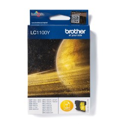 Buy Brother Ink - LC-1100Y - Yellow up to 325 pages per ISO/IEC 24711 in Cyprus, Nicosia, Limassol, Larnaka, Pafos