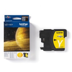Buy Brother Ink - LC-1100Y - Yellow up to 325 pages per ISO/IEC 24711 in Cyprus, Nicosia, Limassol, Larnaka, Pafos