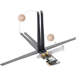 Cudy PCI Express Adapter - AX3000 - Wi-Fi 6 PCI Express Adapter — Buy in Cyprus with Fast Delivery