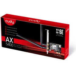 Cudy PCI Express Adapter - AX3000 - Wi-Fi 6 PCI Express Adapter — Buy in Cyprus with Fast Delivery