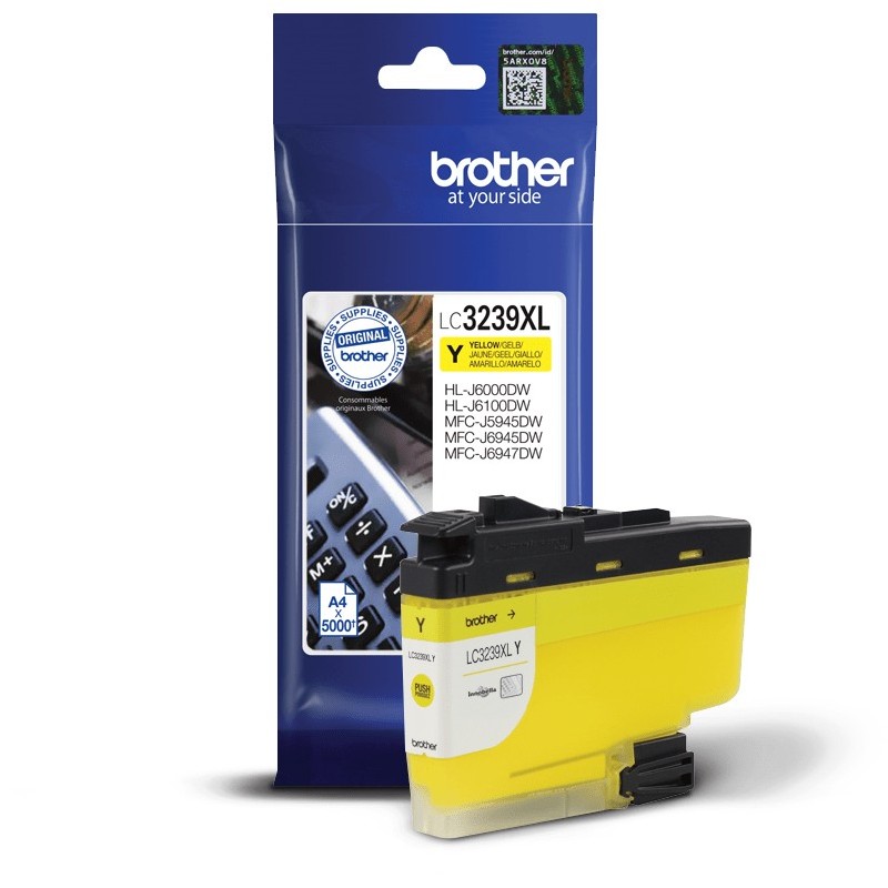 Buy Brother Ink - LC-3239XLY - Yellow in Cyprus, Nicosia, Limassol, Larnaka, Pafos