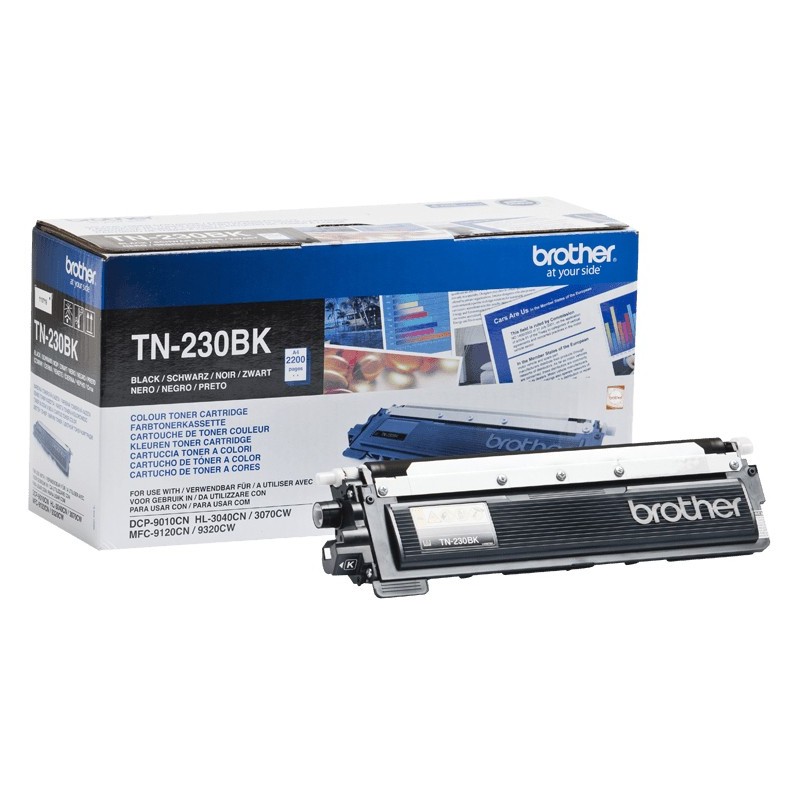 Buy Brother Toner - TN-230BK - Black up to 2,200 pages per ISO 19798 in Cyprus, Nicosia, Limassol, Larnaka, Pafos