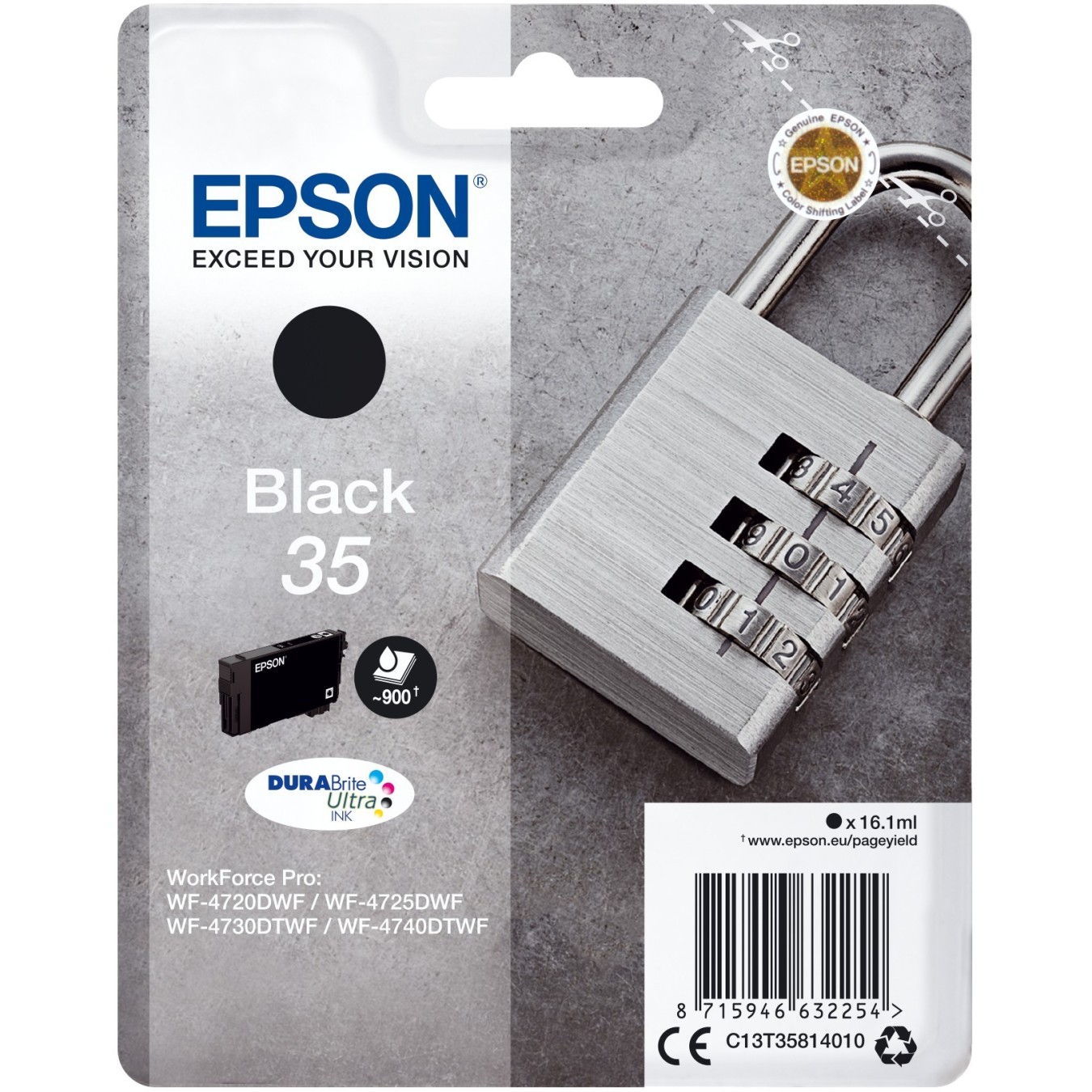 Epson Ink - 4LB 35 - Black - 16.1ml — Buy in Cyprus with Fast Delivery