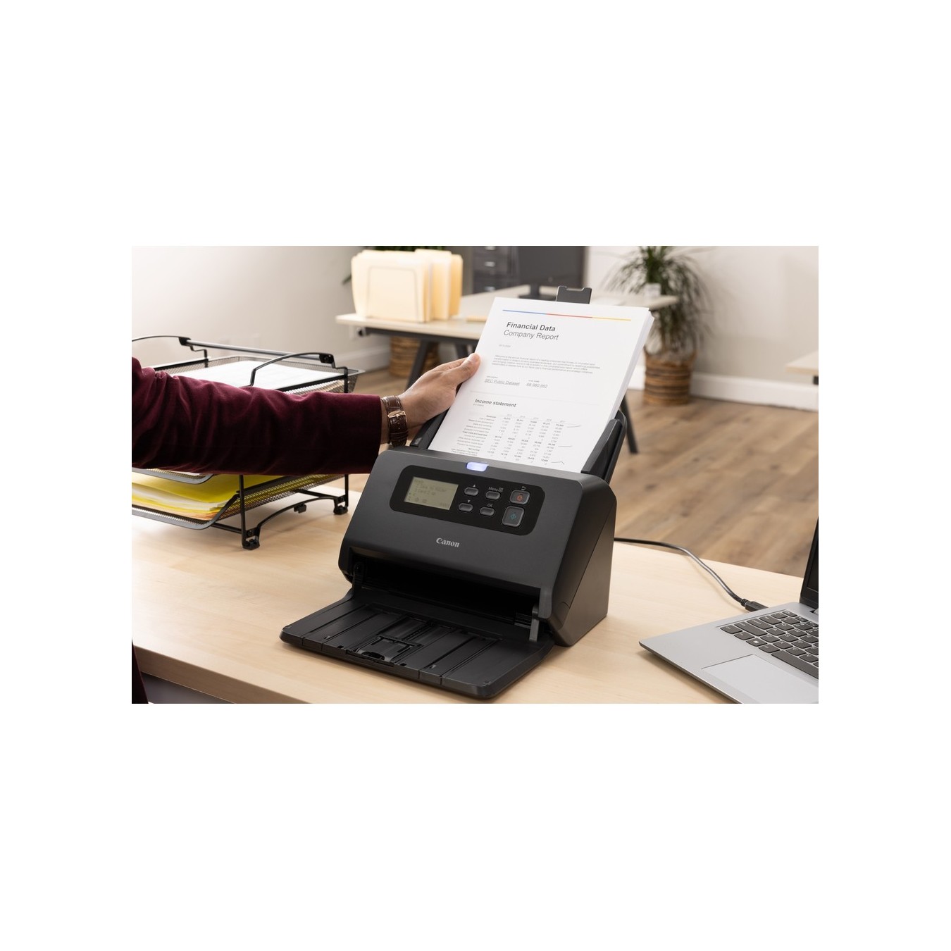 Canon imageFORMULA Document Scanner - DR-M260 - 60 pages per minute, USB 3.1, ADF, Duplex — Buy in Cyprus with Fast Delivery