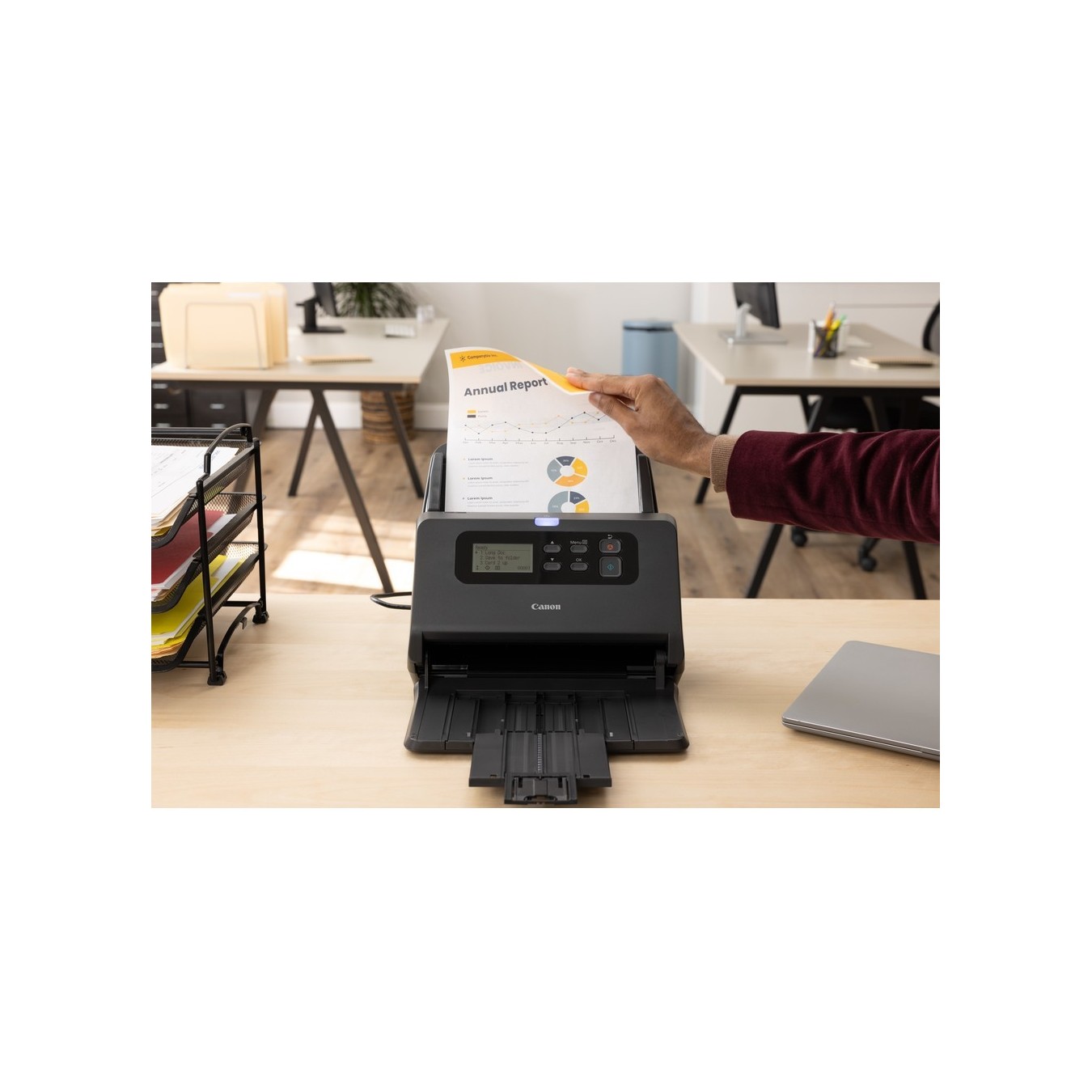 Canon imageFORMULA Document Scanner - DR-M260 - 60 pages per minute, USB 3.1, ADF, Duplex — Buy in Cyprus with Fast Delivery