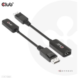 Buy Club3D Adapter - DisplayPort 1.4 to HDMI HDR 8K60Hz active retail in Cyprus, Nicosia, Limassol, Larnaka, Pafos