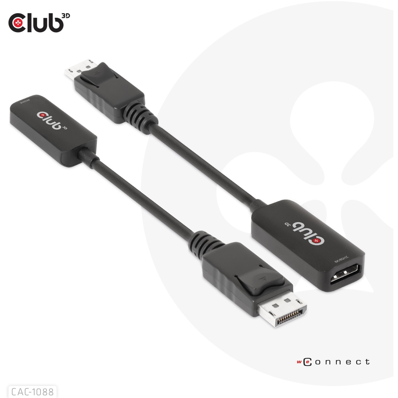 Club3D Adapter - DisplayPort 1.4 to HDMI HDR 8K60Hz active retail — Buy in Cyprus with Fast Delivery