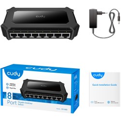Buy Cudy Switch - GS108D - 8P in Cyprus, Nicosia, Limassol, Larnaka, Pafos