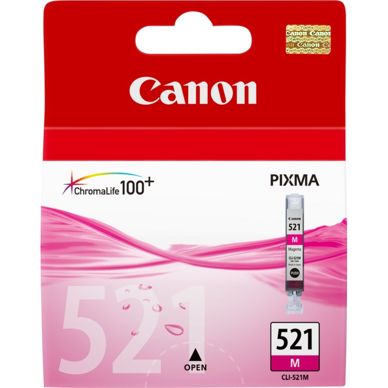 Buy Canon Ink - CLI-521M - Magenta in Cyprus, Nicosia, Limassol, Larnaka, Pafos