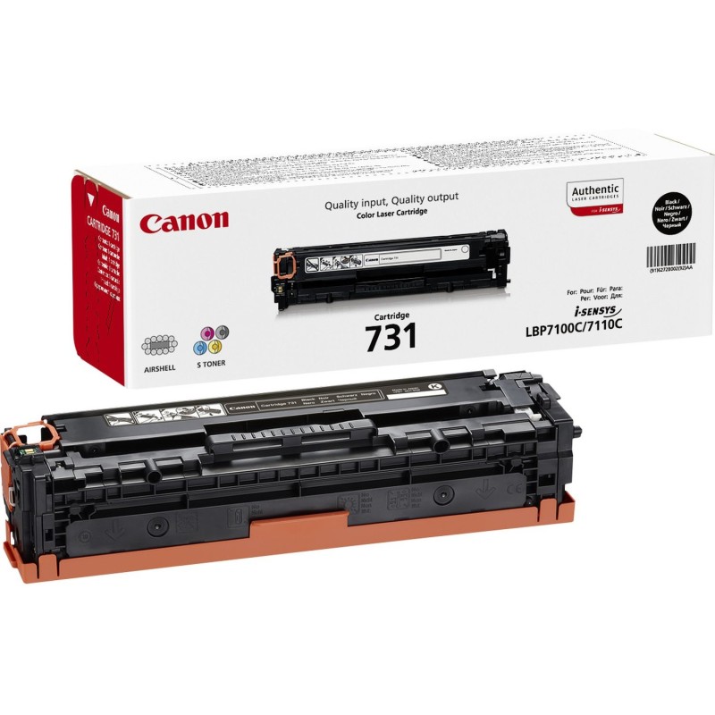 Buy Canon - 731 BK - Black 1400 pages in Cyprus, Nicosia, Limassol, Larnaka, Pafos