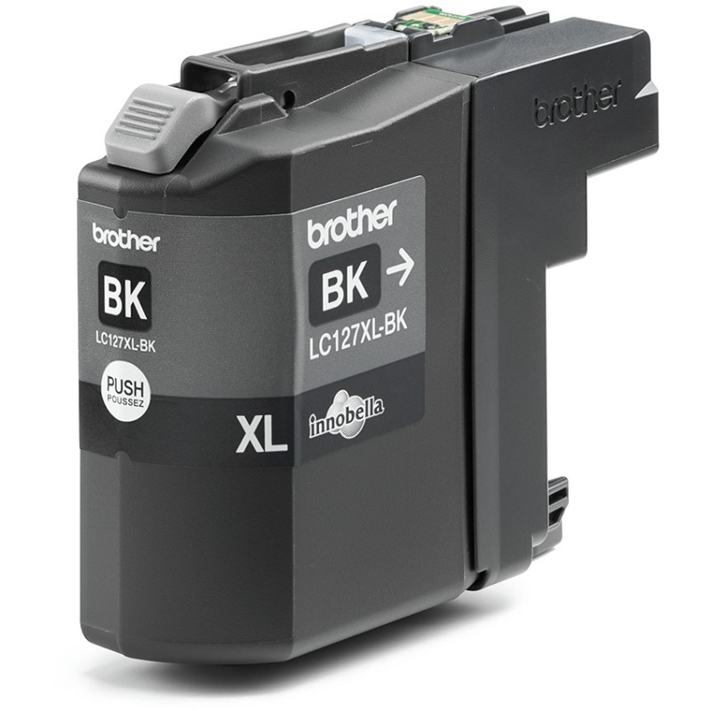 Buy Brother Ink Cartridge - LC-127XL-BK - Black - up to 1,200 pages per ISO IEC ... in Cyprus, Nicosia, Limassol, Larnaka, Pafos