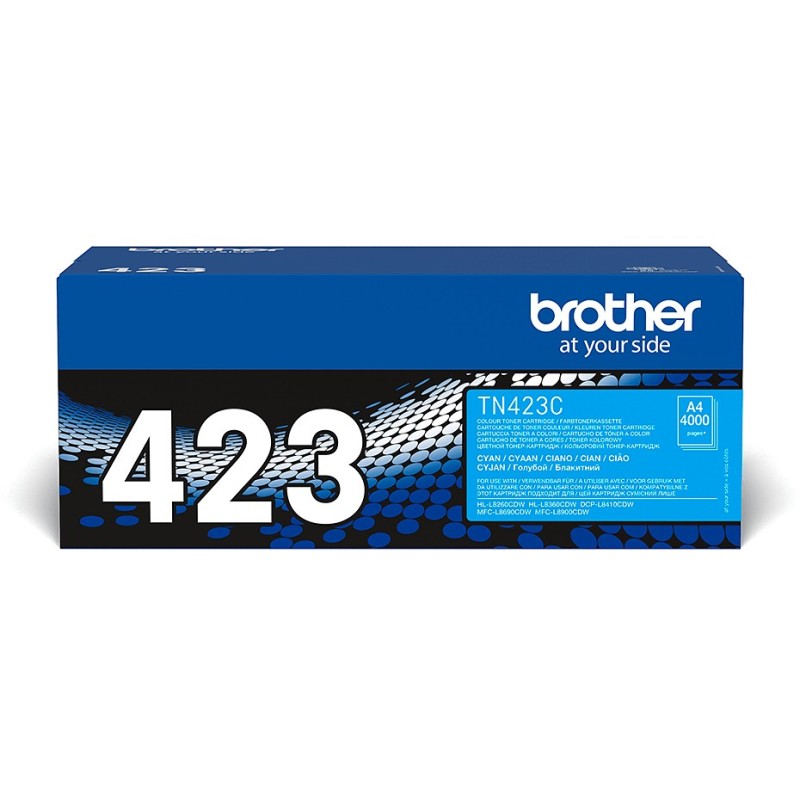 Buy Brother Toner - TN-423C - Cyan up to 4,000 pages per ISO 19798 in Cyprus, Nicosia, Limassol, Larnaka, Pafos