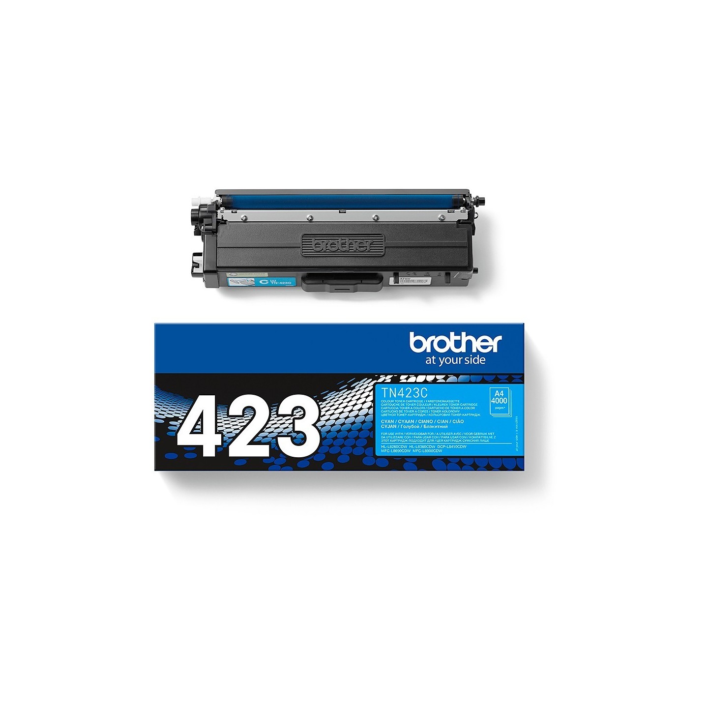Brother Toner - TN-423C - Cyan up to 4,000 pages per ISO 19798 — Buy in Cyprus with Fast Delivery