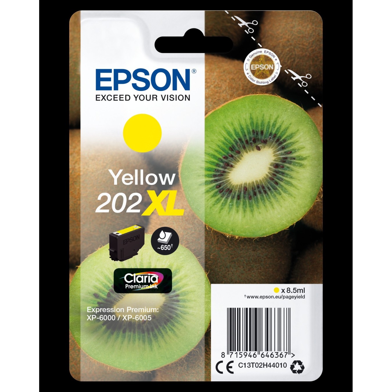 Epson 202 - C13T02H44010 - Yellow — Buy in Cyprus with Fast Delivery