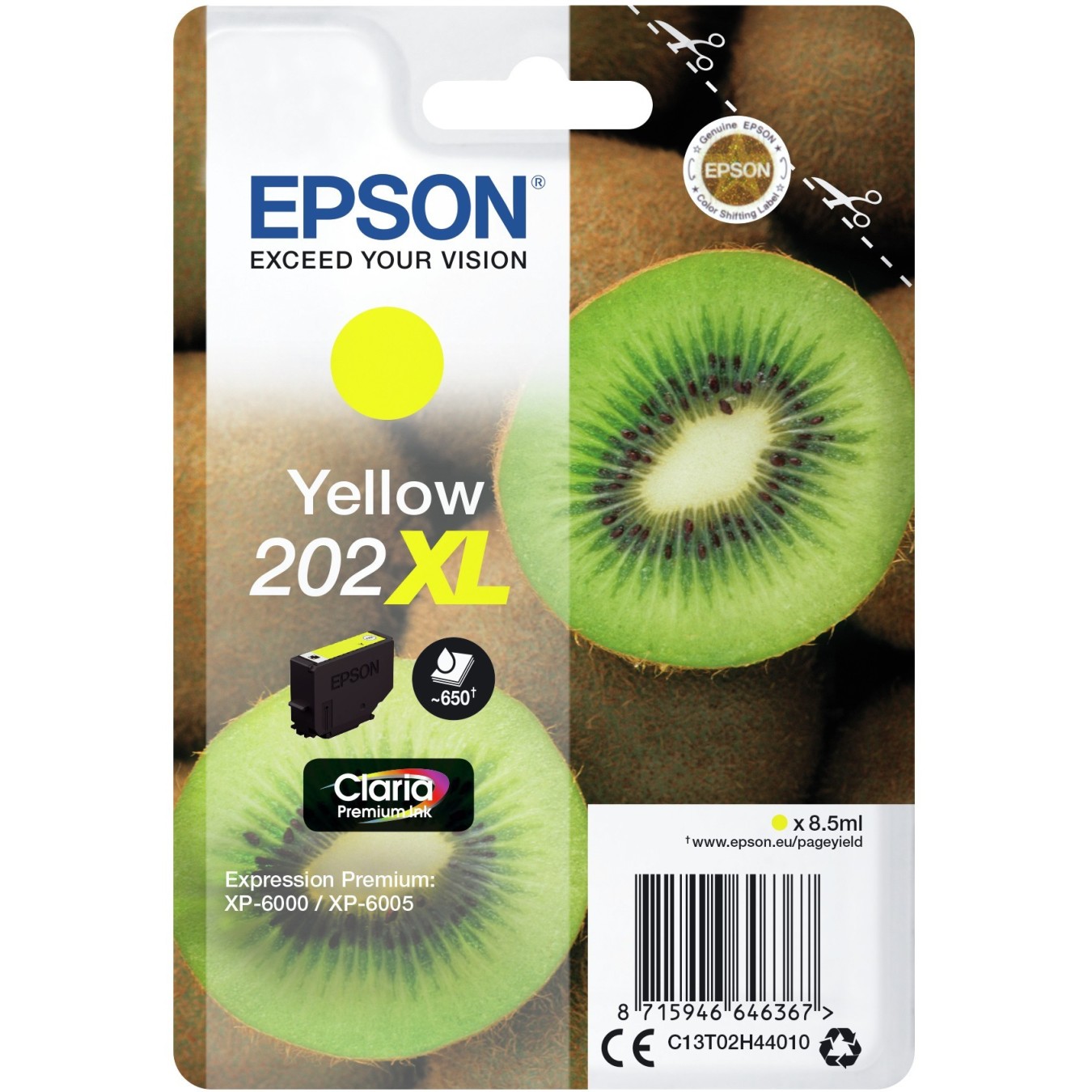 Epson 202 - C13T02H44010 - Yellow — Buy in Cyprus with Fast Delivery