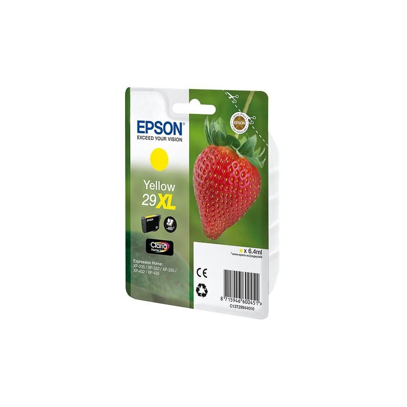 Buy Epson - 29XL - Yellow NEW PACKAGING in Cyprus, Nicosia, Limassol, Larnaka, Pafos