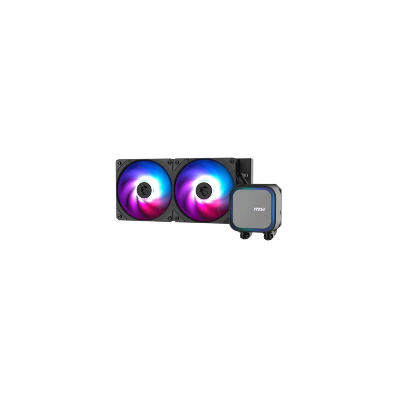 MSI MAG CORELIQUID A13 240 - 240mm AIO Liquid CPU Cooler - Dual 120mm ARGB Fans, Black — Buy in Cyprus with Fast Delivery