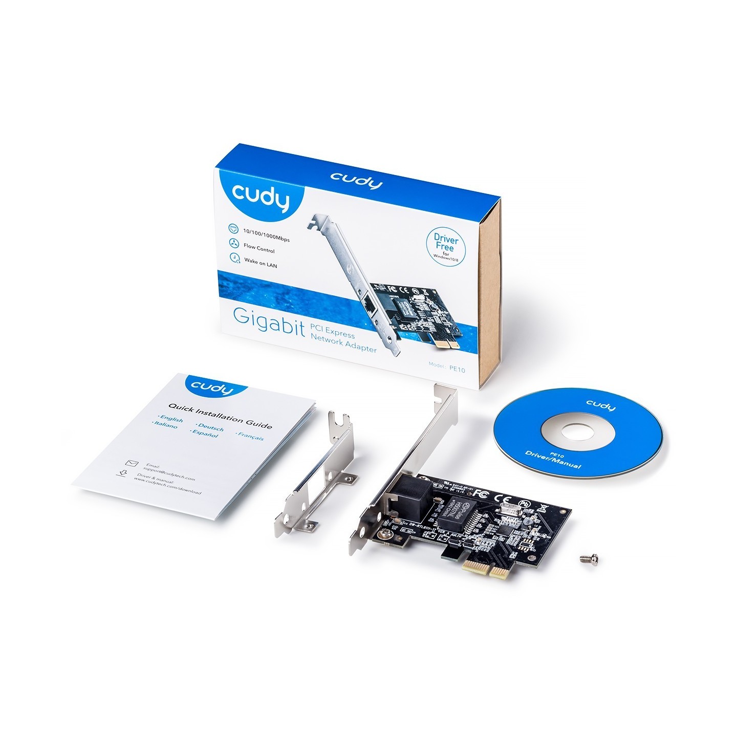 INTG Cudy - Gigabit PCI Express Adapter — Buy in Cyprus with Fast Delivery