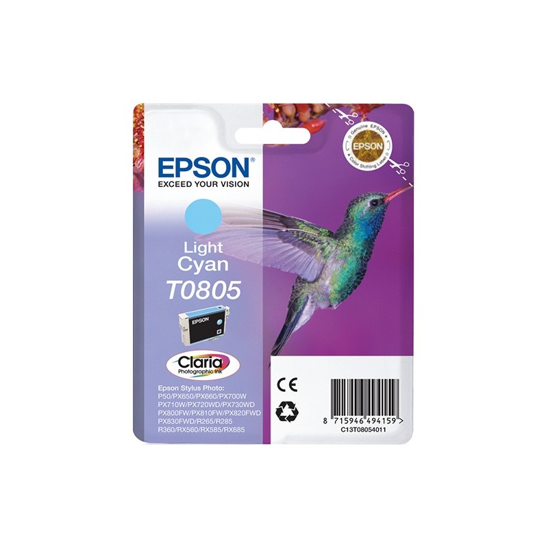Buy Epson - C13T08054011 - Light Cyan in Cyprus, Nicosia, Limassol, Larnaka, Pafos