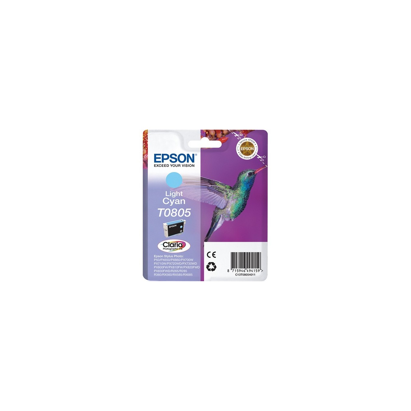 Epson - C13T08054011 - Light Cyan — Buy in Cyprus with Fast Delivery