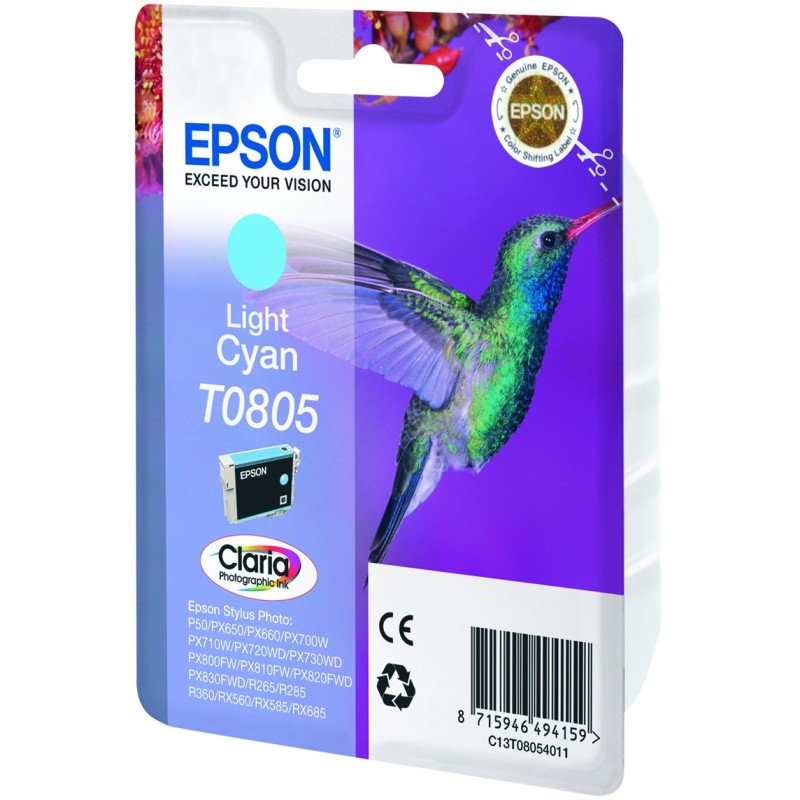 Buy Epson - C13T08054011 - Light Cyan in Cyprus, Nicosia, Limassol, Larnaka, Pafos