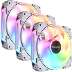 Buy COUGAR Case Fan - Apolar 120ARGB - 120mm, Reverse Blade, White, 3-pack in Cyprus, Nicosia, Limassol, Larnaka, Pafos