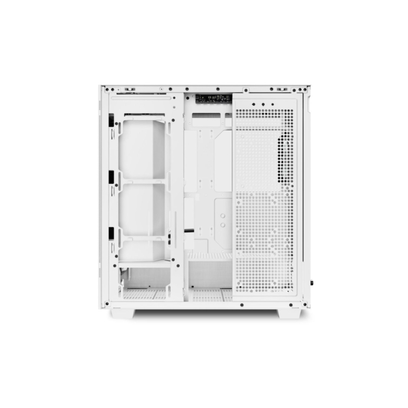Sharkoon Rebel C50 RGB - Full Tower PC Case - White, Tempered Glass, ARGB Fans, Front USB-C — Buy in Cyprus with Fast Delivery