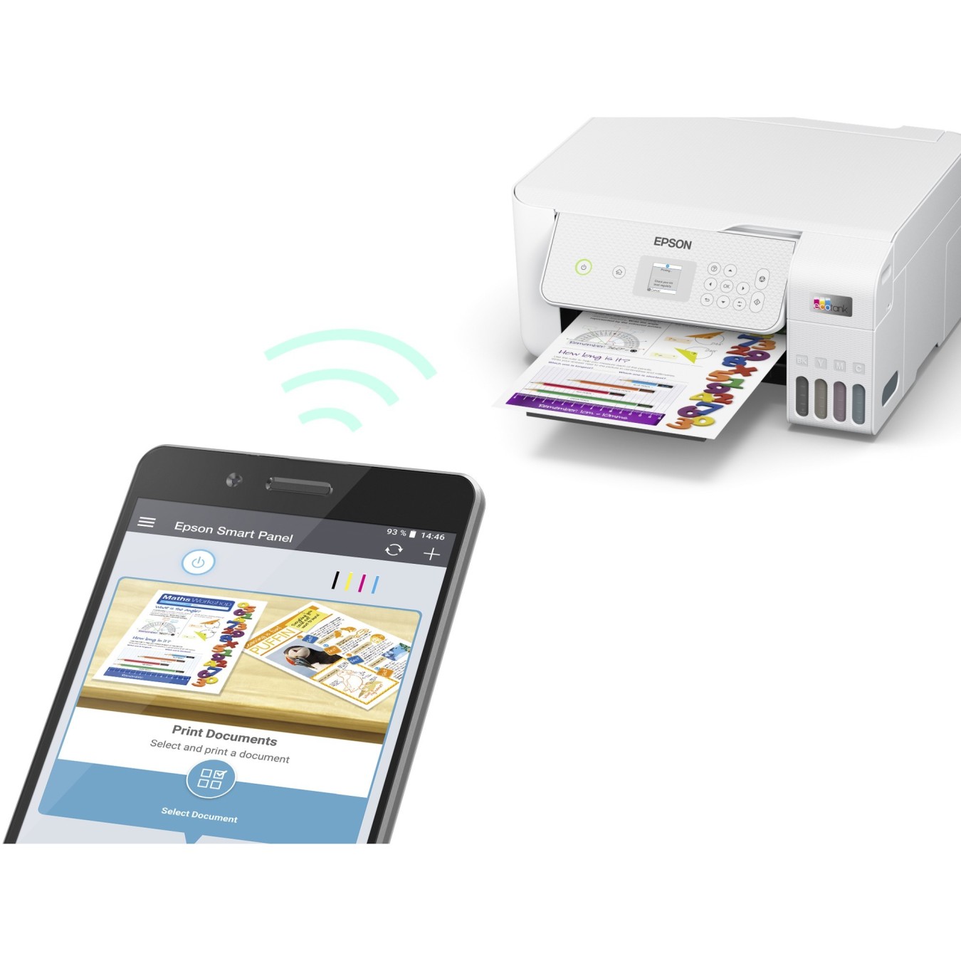 Epson EcoTank - ET-2876 - A4 — Buy in Cyprus with Fast Delivery
