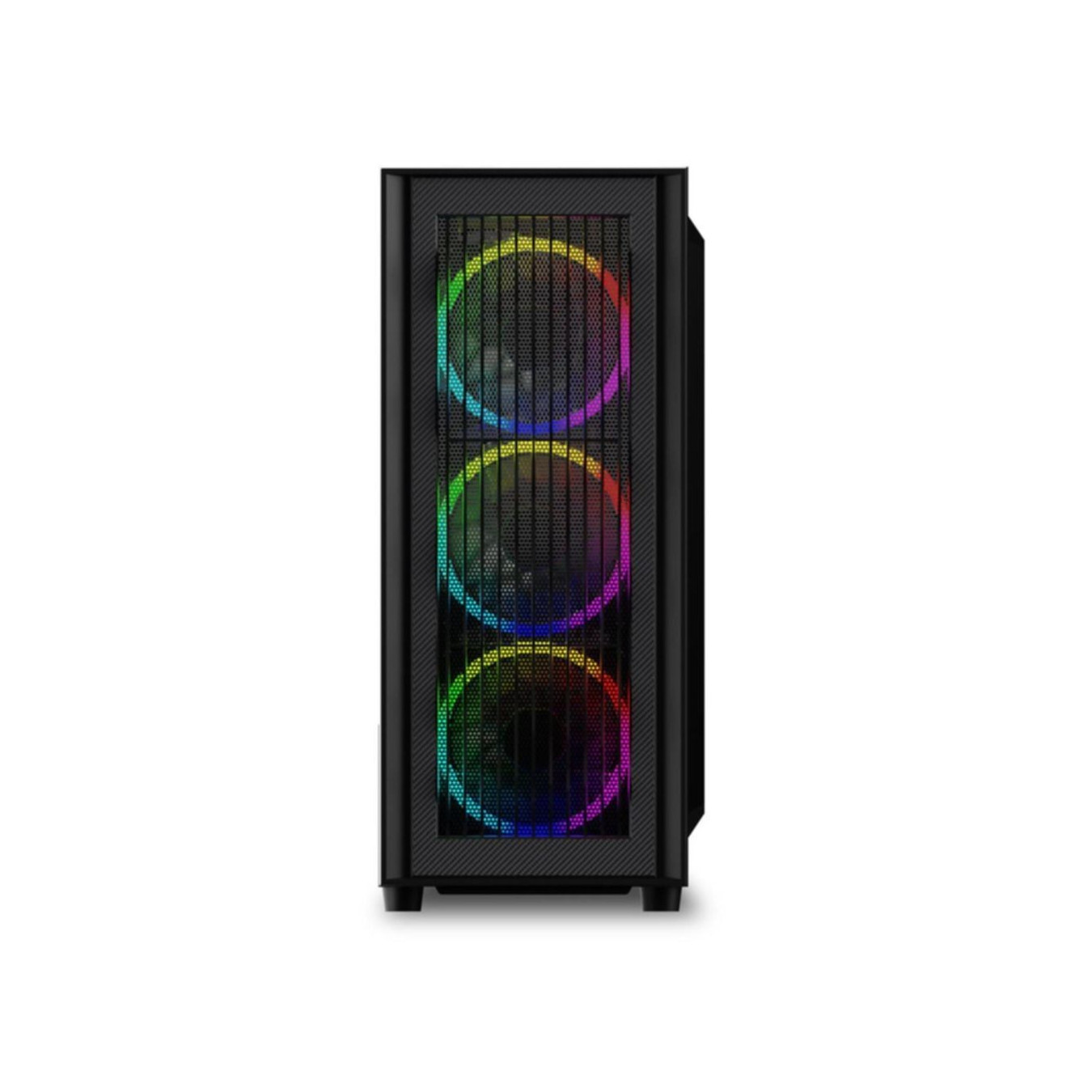 Sharkoon RGB Wave - Mid-Tower PC Case - Tempered Glass, 4x RGB Fans, USB-C Gen2 — Buy in Cyprus with Fast Delivery