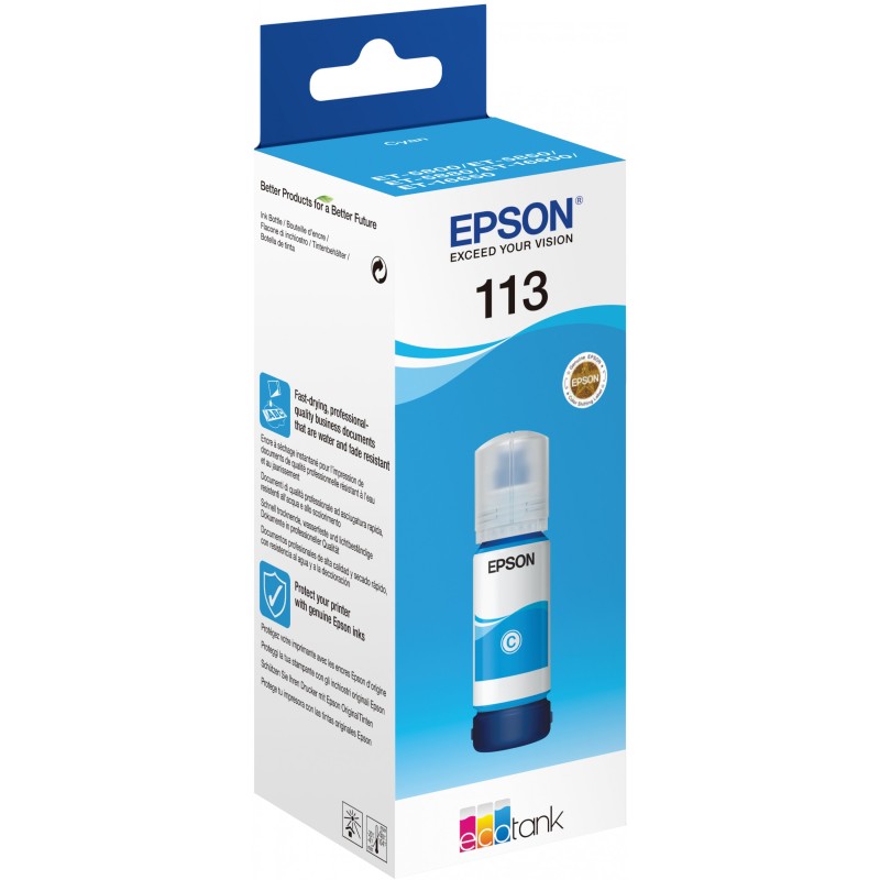 Buy Epson Ink - C13T06B240 - Pigment Cyan, up to 6,000 pages in Cyprus, Nicosia, Limassol, Larnaka, Pafos