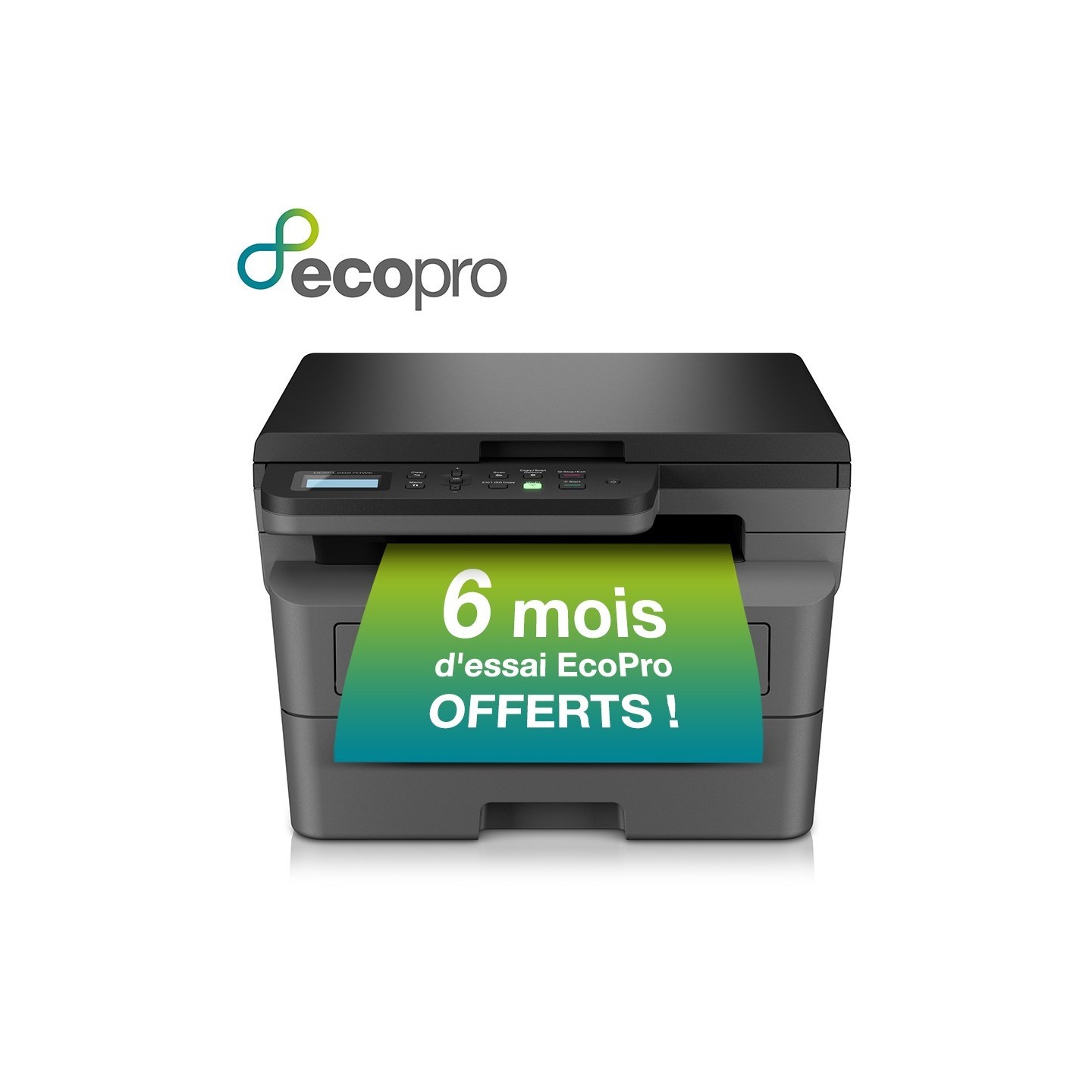 Brother Laser-Multifunction Printer 3-in-1 A4 WLAN Duplex - DCP-L2627DWE - Laser-Multifunction Printer 3-in-1 A4 WLAN Duplex