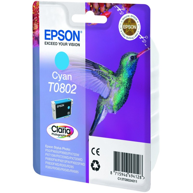 Buy Epson - T080240 - cyan NEW! in Cyprus, Nicosia, Limassol, Larnaka, Pafos