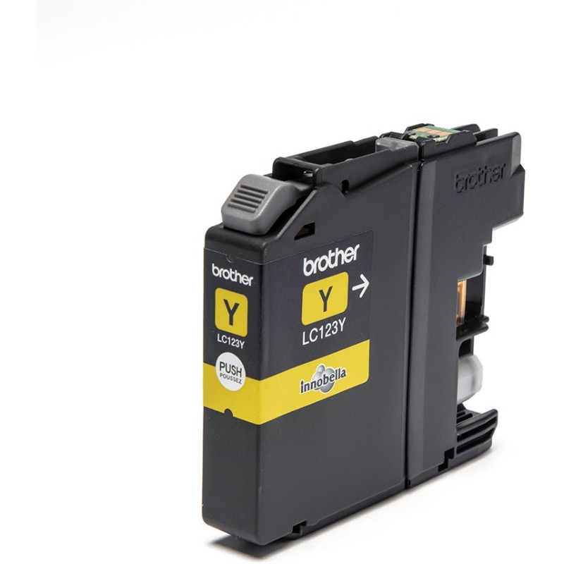 Buy Brother Ink - LC-123Y - Yellow up to 600 pages per ISO IEC 24711 in Cyprus, Nicosia, Limassol, Larnaka, Pafos