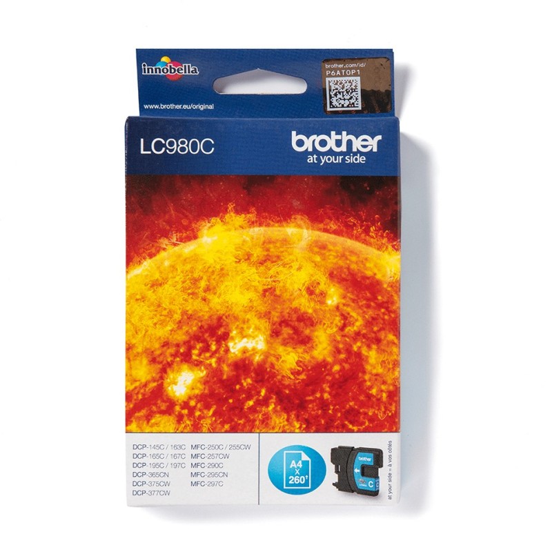 Buy Brother cyan - LC-980C - Cyan in Cyprus, Nicosia, Limassol, Larnaka, Pafos