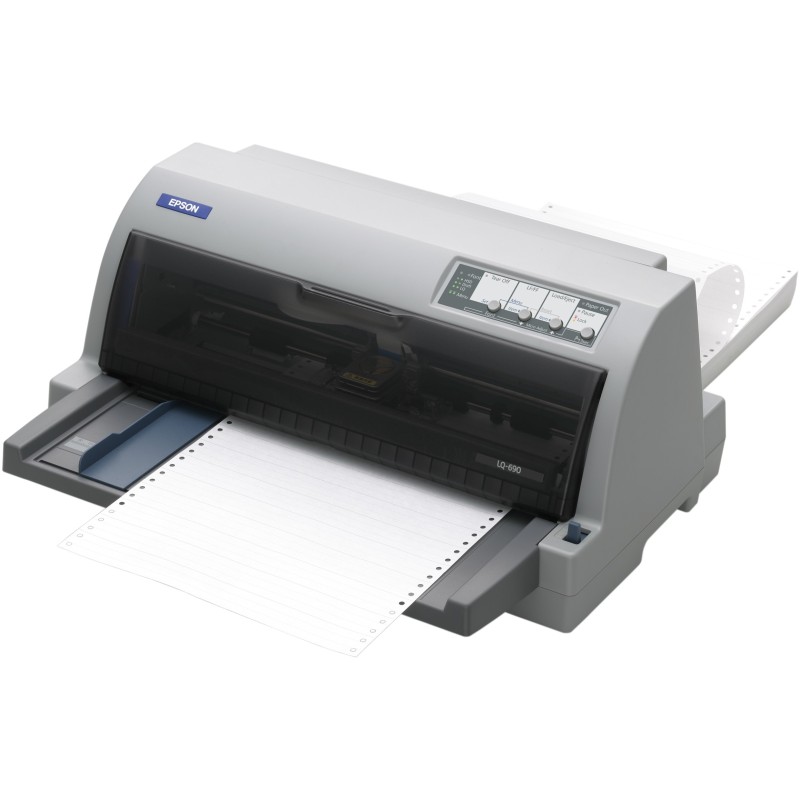 Buy Epson 24-pin Dot Matrix Printer - LQ-690 - USB 2.0 Parallel in Cyprus, Nicosia, Limassol, Larnaka, Pafos