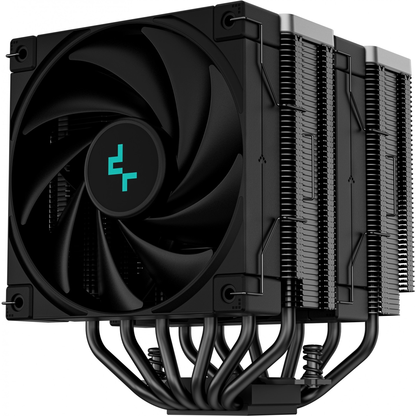 DeepCool AK620 Zero Dark CPU Air Cooler - Dual 120mm FDB Fans 260W (Boxed) — Buy in Cyprus with Fast Delivery