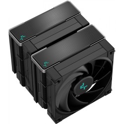 DeepCool AK620 Zero Dark CPU Air Cooler - Dual 120mm FDB Fans 260W (Boxed) — Buy in Cyprus with Fast Delivery